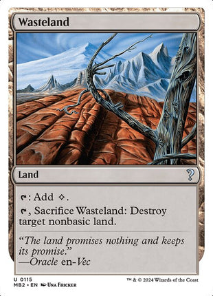 Wasteland 115 Mystery Booster 2 (MB2) [Nonfoil] NM