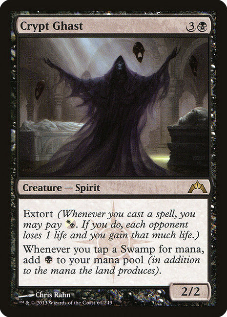 Crypt Ghast 61 Gatecrash (GTC) [Nonfoil] NM