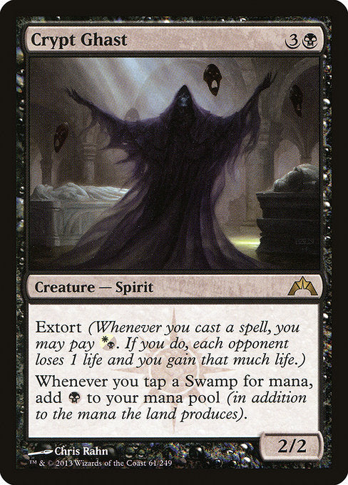 Crypt Ghast 61 Gatecrash (GTC) [Nonfoil] NM