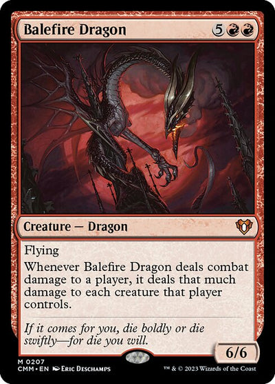 Balefire Dragon 207 Commander Masters (CMM) [Nonfoil] NM
