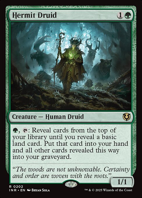 Hermit Druid 202 Innistrad Remastered (INR) [Nonfoil] NM