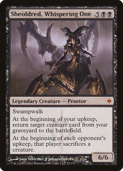 Sheoldred, Whispering One 73 New Phyrexia (NPH) [Nonfoil] NM