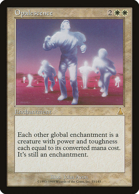 Opalescence 13 Urza's Destiny (UDS) [Nonfoil] MP