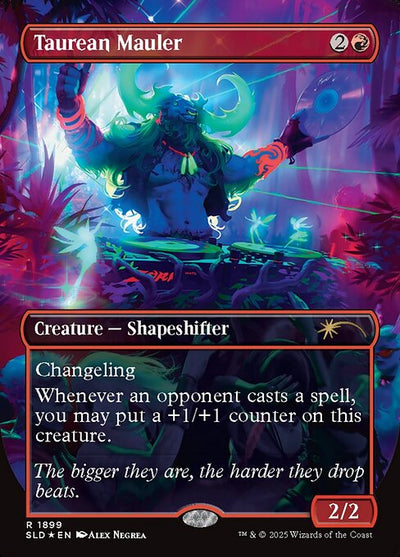 Taurean Mauler 1899 Secret Lair Drop (SLD) [Rainbow Foil] NM