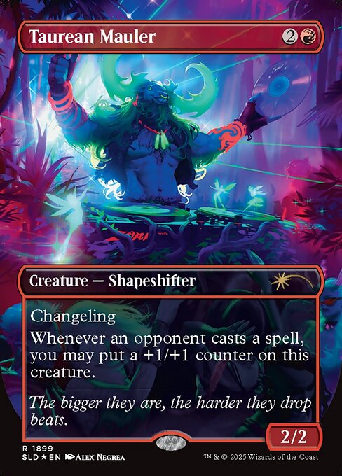 Taurean Mauler 1899 Secret Lair Drop (SLD) [Rainbow Foil] NM