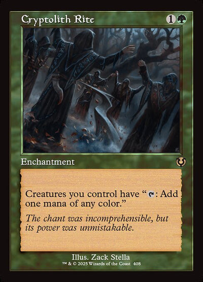 Cryptolith Rite 408 Innistrad Remastered (INR) [Nonfoil] NM