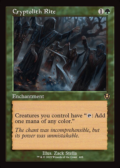Cryptolith Rite 408 Innistrad Remastered (INR) [Nonfoil] NM