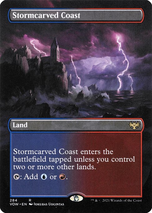 Stormcarved Coast 284 Innistrad: Crimson Vow (VOW) [Foil] NM