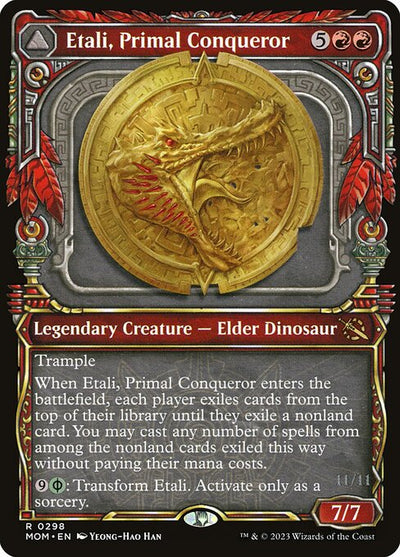 Etali, Primal Conqueror // Etali, Primal Sickness 298 March Of The Machine (MOM) [Nonfoil] NM