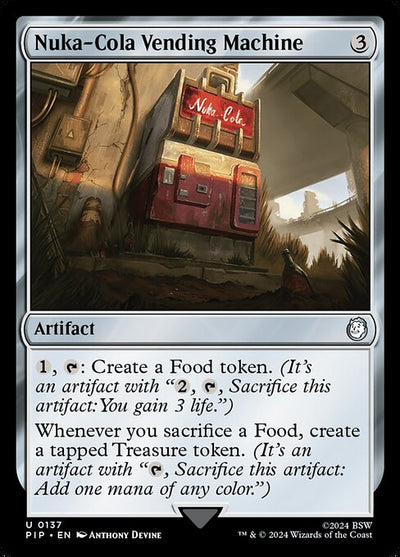 Nuka-Cola Vending Machine 137 Fallout (PIP) [Nonfoil] NM