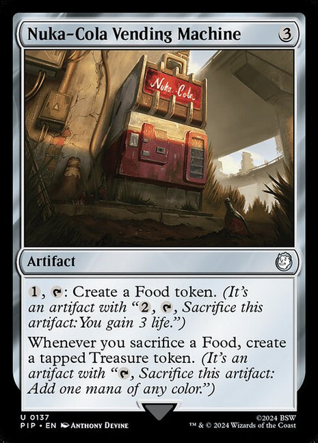 Nuka-Cola Vending Machine 137 Fallout (PIP) [Nonfoil] NM