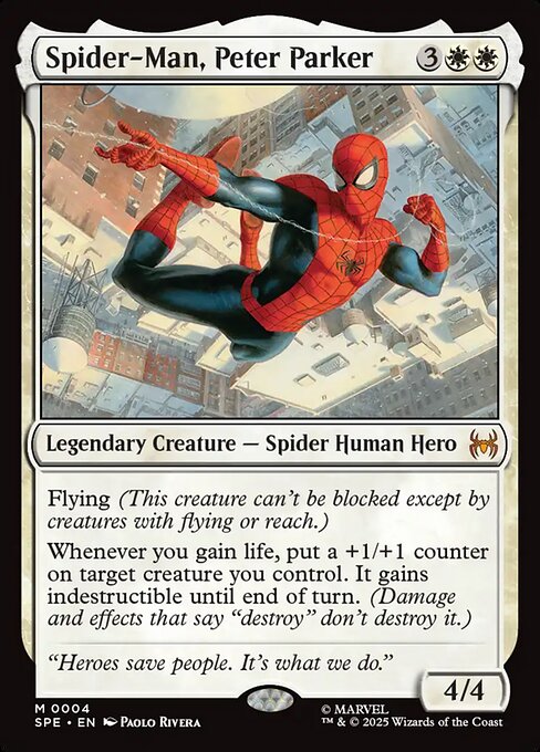 Spider-Man, Peter Parker 4 Marvel's Spider-Man Eternal (SPE) [Foil] NM