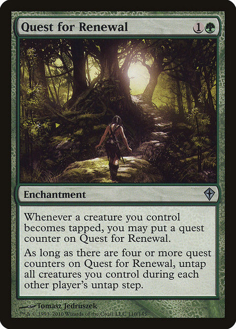 Quest for Renewal 110 Worldwake (WWK) [Foil] NM