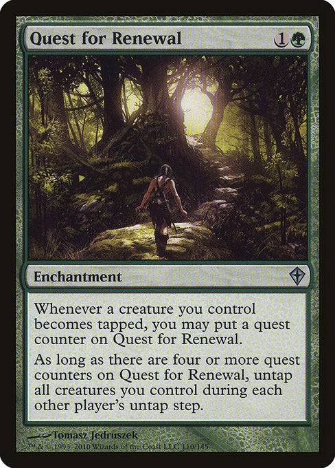Quest for Renewal 110 Worldwake (WWK) [Foil] NM