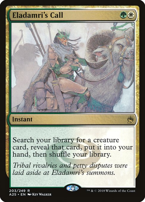 Eladamri's Call 203 Masters 25 (A25) [Nonfoil] NM