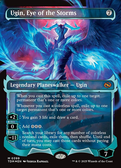Ugin, Eye of the Storms 399 Tarkir: Dragonstorm (TDM) [Foil] NM