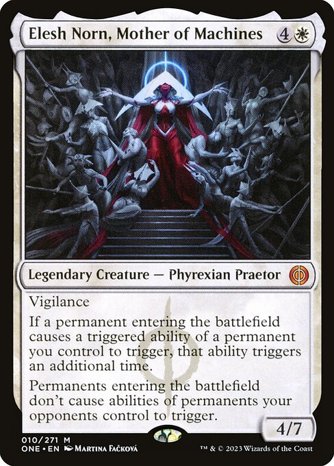 Elesh Norn, Mother of Machines 10 Phyrexia: All Will Be One (ONE) [Nonfoil] LP
