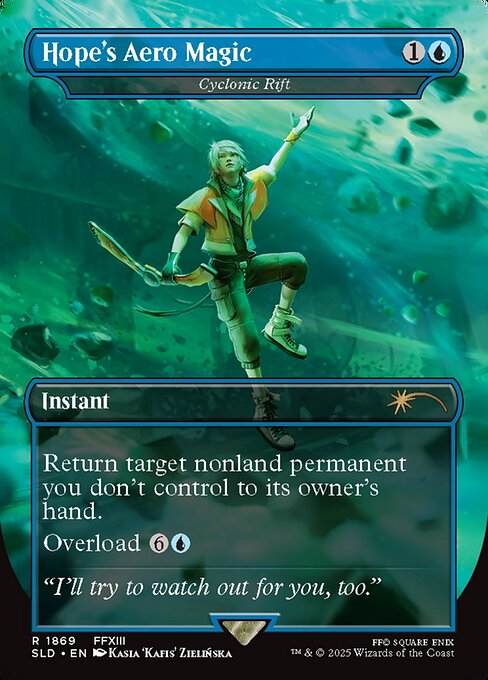 Hope's Aero Magic (Cyclonic Rift) 1869 Secret Lair Drop (SLD) [Foil] NM