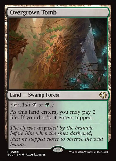 Overgrown Tomb 266 Lorwyn Eclipsed (ECL) [Nonfoil] NM