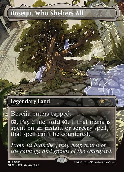Boseiju, Who Shelters All 2657 Secret Lair Drop (SLD) [Nonfoil] NM
