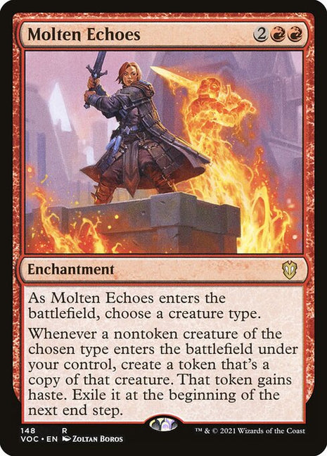 Molten Echoes 148 Innistrad: Crimson Vow Commander (VOC) [Nonfoil] NM