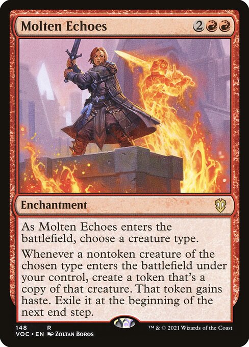 Molten Echoes 148 Innistrad: Crimson Vow Commander (VOC) [Nonfoil] NM