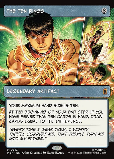 The Ten Rings 313 Marvel Super Heroes (MSH) [Foil] NM