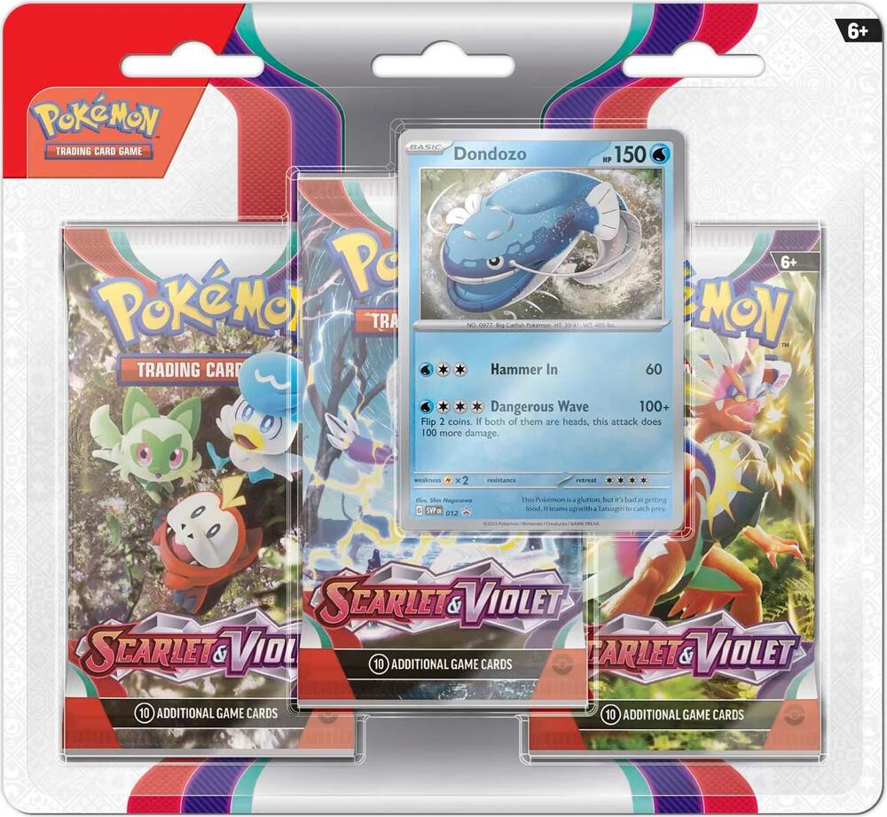 Scarlet & Violet 3 Pack Blister [Various]