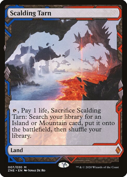 Scalding Tarn 7 Zendikar Rising Expeditions (ZNE) [Nonfoil] NM