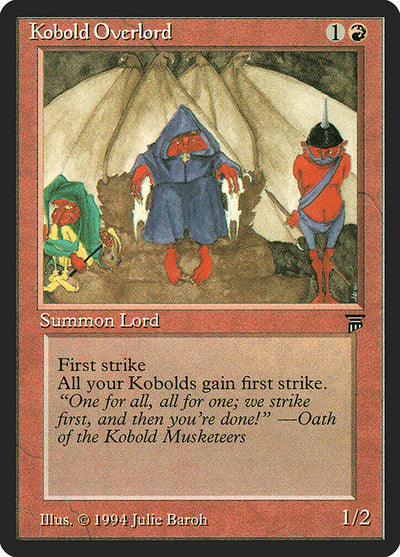 Kobold Overlord 155 Legends (LEG) [Nonfoil] LP