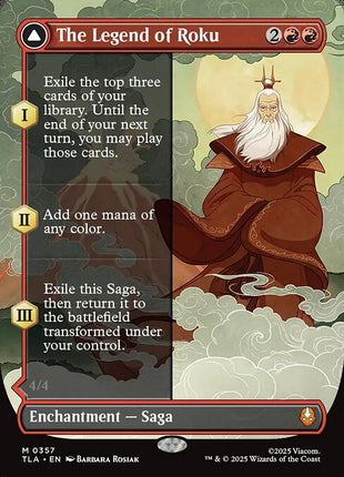 The Legend of Roku // Avatar Roku 357 Avatar: The Last Airbender (TLA) [Foil] NM