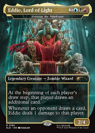 Eddie, Lord of Light (Nekusar, the Mindrazer) 2184 Secret Lair Drop (SLD) [Foil] NM