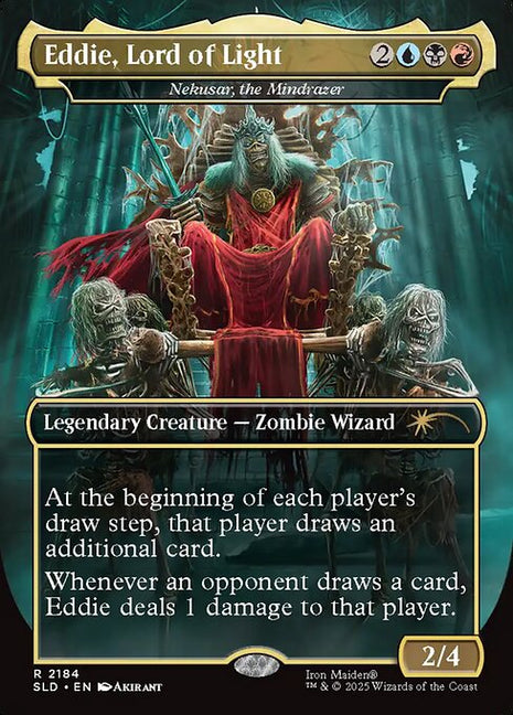 Eddie, Lord of Light (Nekusar, the Mindrazer) 2184 Secret Lair Drop (SLD) [Foil] NM