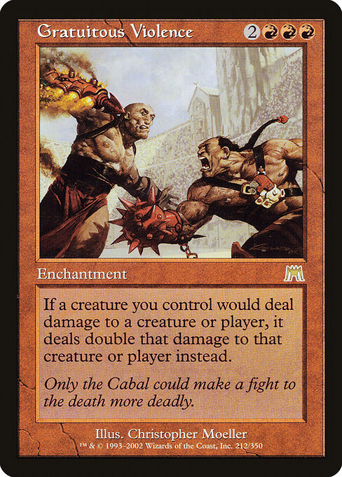 Gratuitous Violence 212 Onslaught (ONS) [Foil] NM