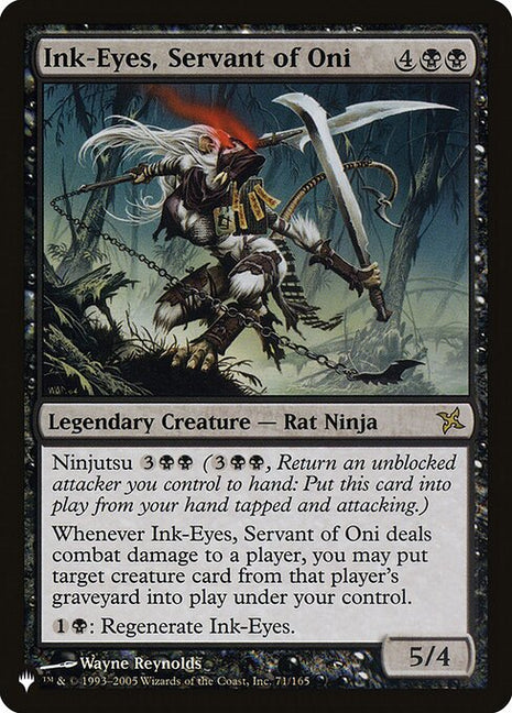 Ink-Eyes, Servant of Oni 71 The List (PLST) [Nonfoil] NM