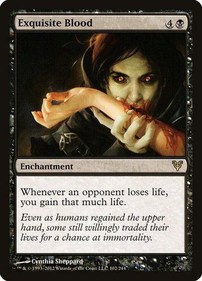 Exquisite Blood 102 Avacyn Restored (AVR) [Nonfoil] NM
