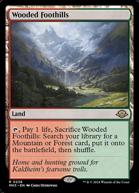 Wooded Foothills 236 Modern Horizons 3 (MH3) [Nonfoil] NM