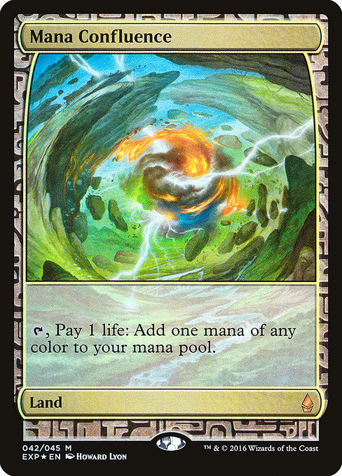 Mana Confluence 42 Zendikar Expeditions (EXP) [Foil] NM