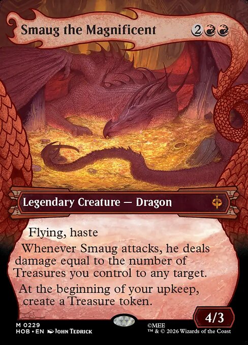 Smaug the Magnificent 229 The Hobbit (HOB) [Nonfoil] NM