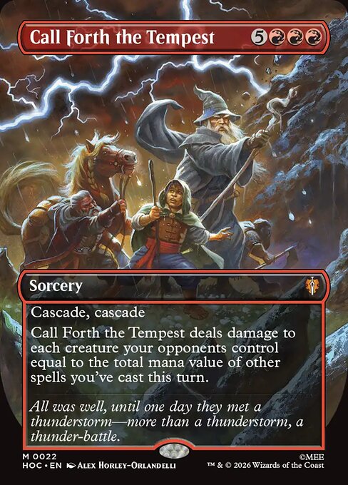 Call Forth the Tempest 22 The Hobbit Eternal (HOC) [Nonfoil] NM