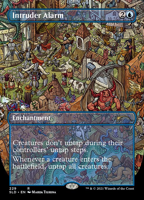 Intruder Alarm 229 Secret Lair Drop (SLD) [Nonfoil] NM