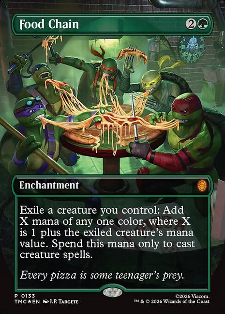 Food Chain 133 Teenage Mutant Ninja Turtles Eternal (TMC) [Foil] NM