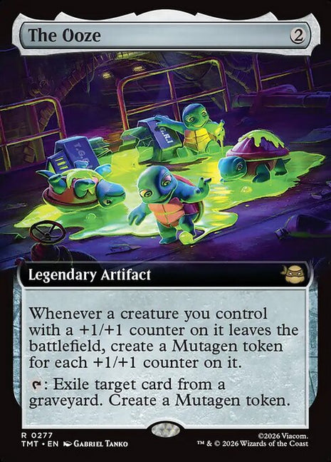 The Ooze 277 Teenage Mutant Ninja Turtles (TMT) [Foil] NM