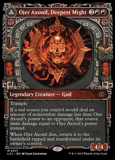 Ojer Axonil, Deepest Might // Temple of Power 317 The Lost Caverns Of Ixalan (LCI) [Nonfoil] NM