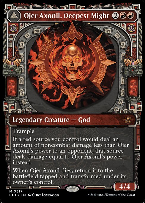 Ojer Axonil, Deepest Might // Temple of Power 317 The Lost Caverns Of Ixalan (LCI) [Nonfoil] NM
