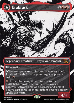 Urabrask // The Great Work 299 March Of The Machine (MOM) [Foil] NM