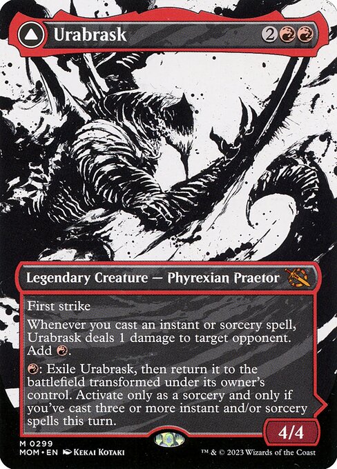 Urabrask // The Great Work 299 March Of The Machine (MOM) [Foil] NM