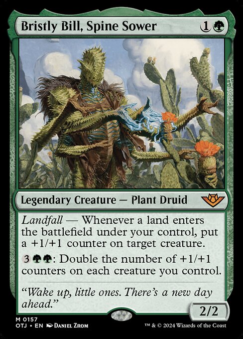 Bristly Bill, Spine Sower 157 Outlaws Of Thunder Junction (OTJ) [Nonfoil] NM