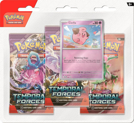 Temporal Forces 3 Pack Blister [Various Pokemon]