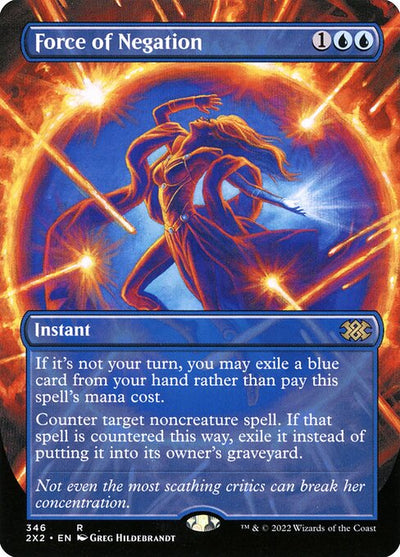 Force of Negation 346 Double Masters 2022 (2X2) [Nonfoil] NM